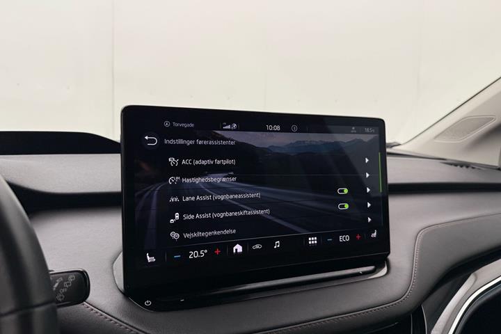 Sort Skoda Enyaq fra 2023