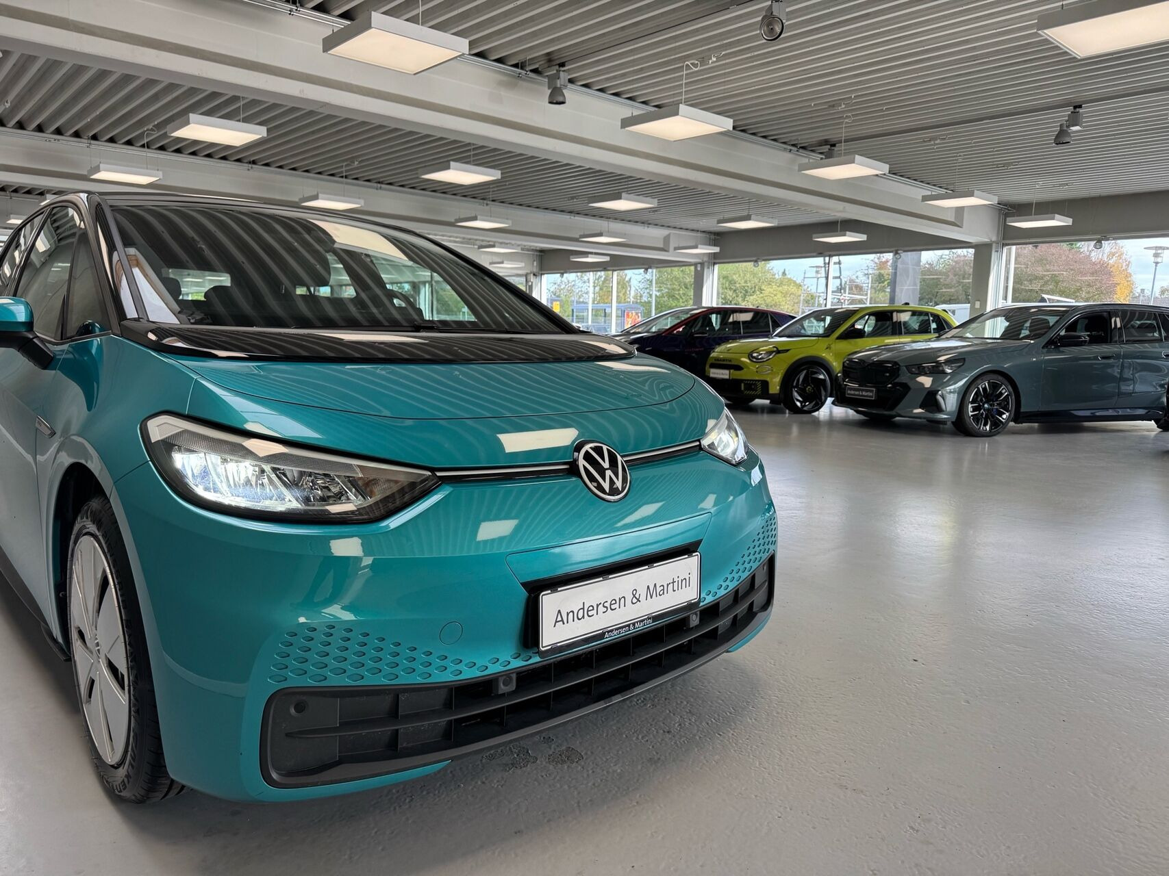Turquoise VW ID.3 fra 2022