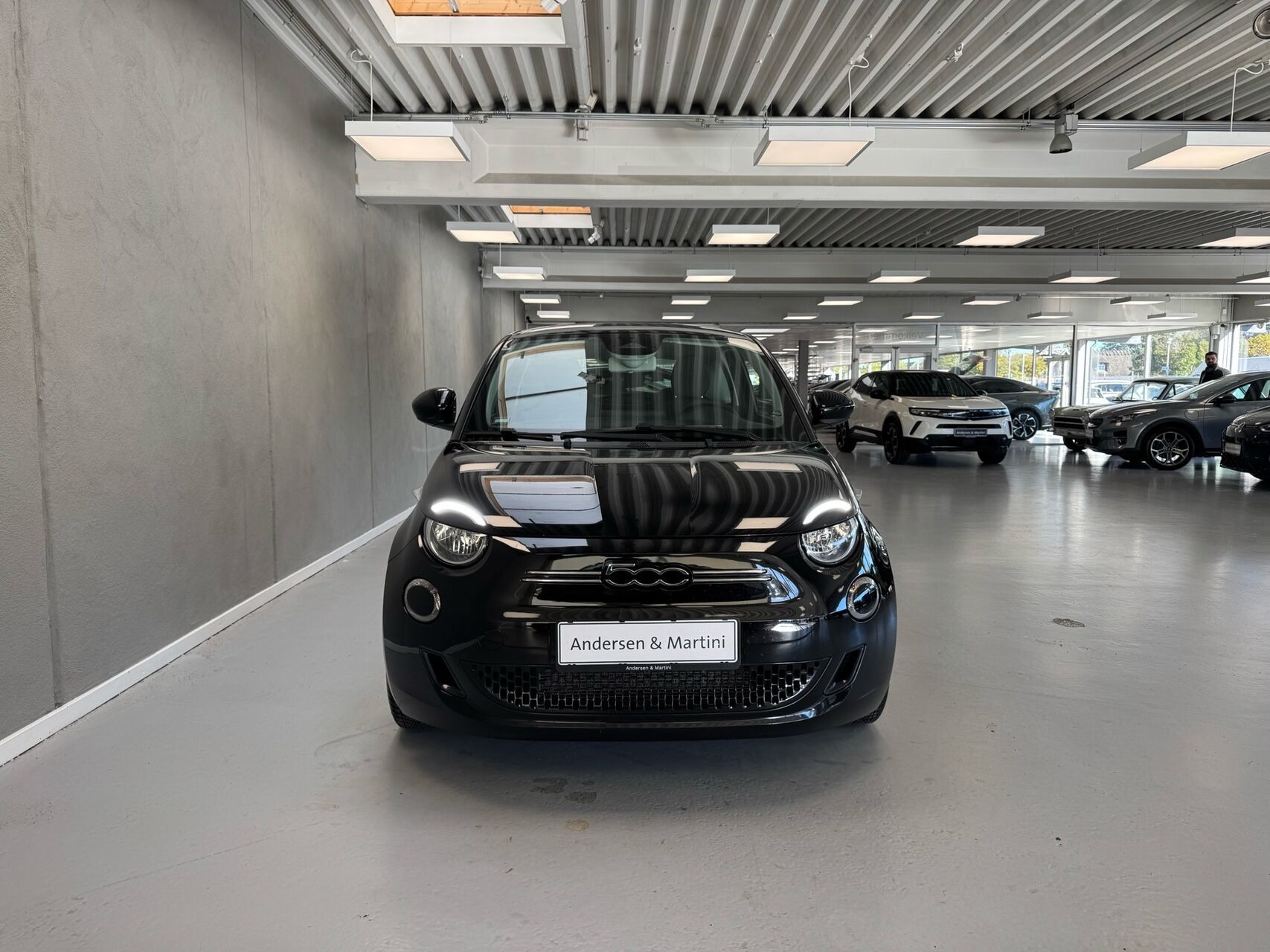 Sort Fiat 500e fra 2023