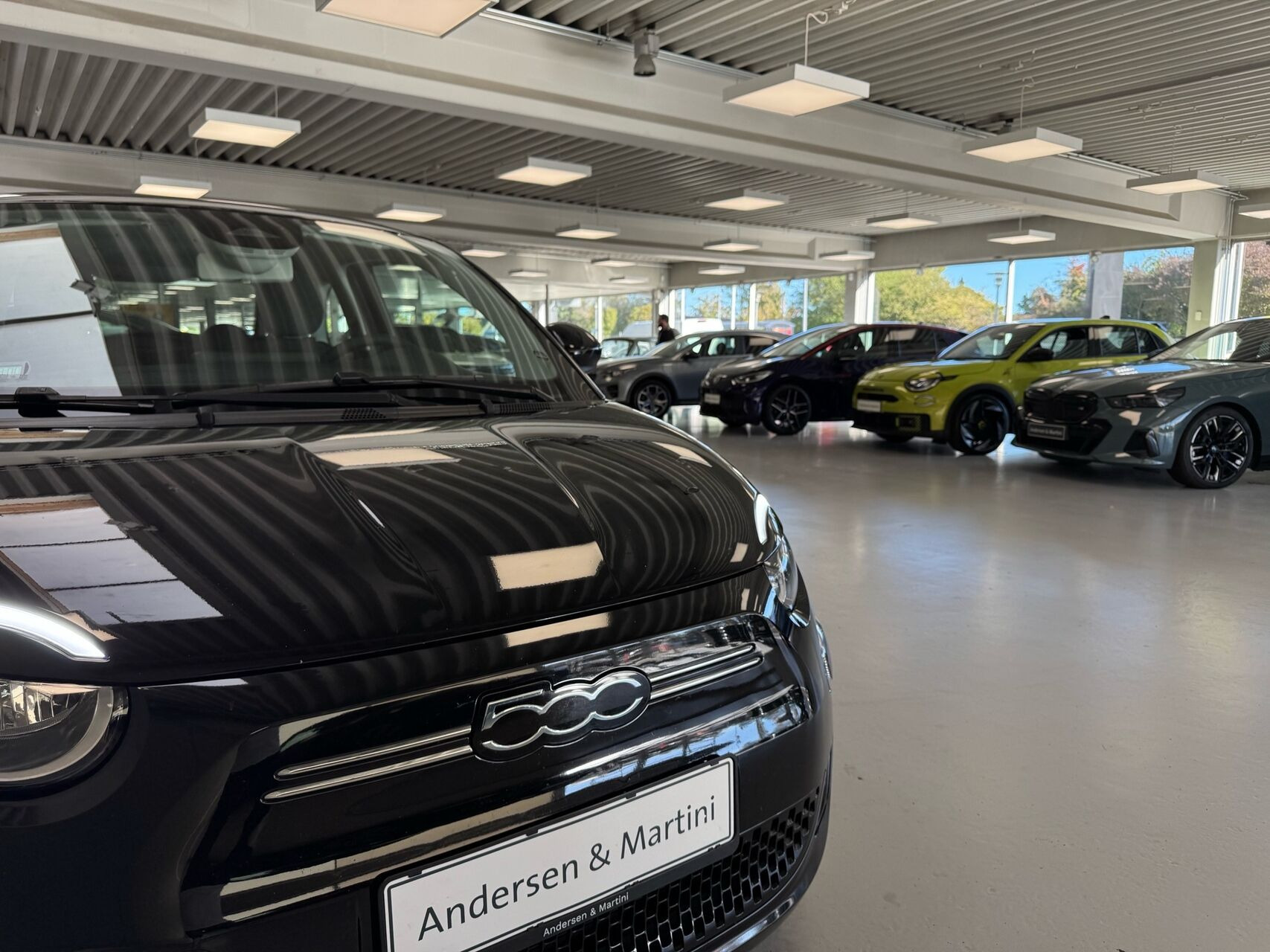 Sort Fiat 500e fra 2023