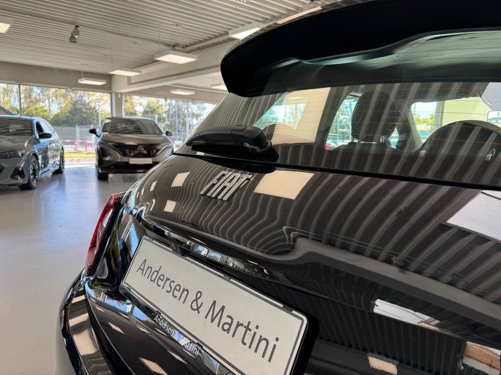 Sort Fiat 500e fra 2023
