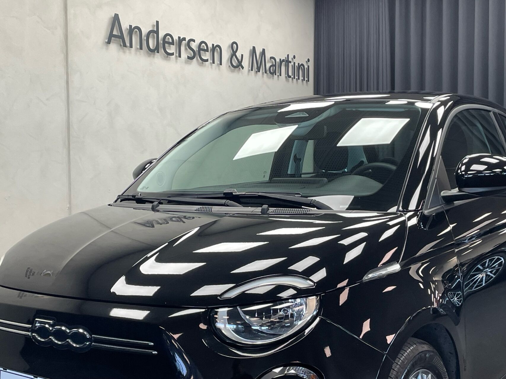 Sort Fiat 500e fra 2023