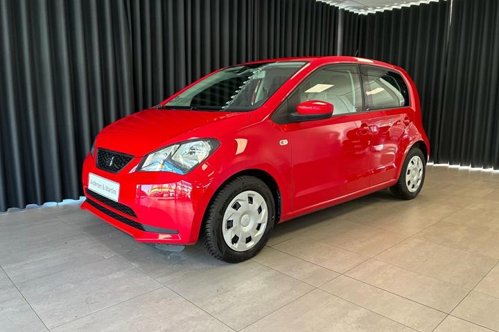 Rød Seat Mii fra 2019
