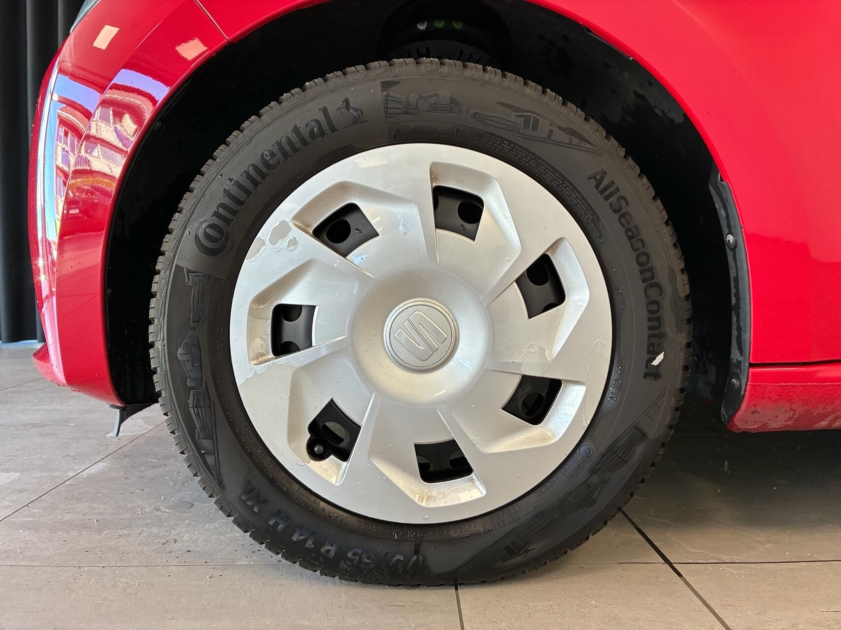 Rød Seat Mii fra 2019