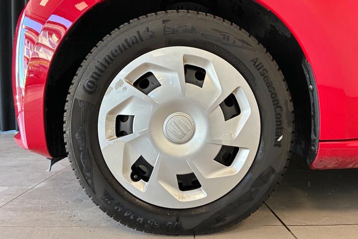Rød Seat Mii fra 2019