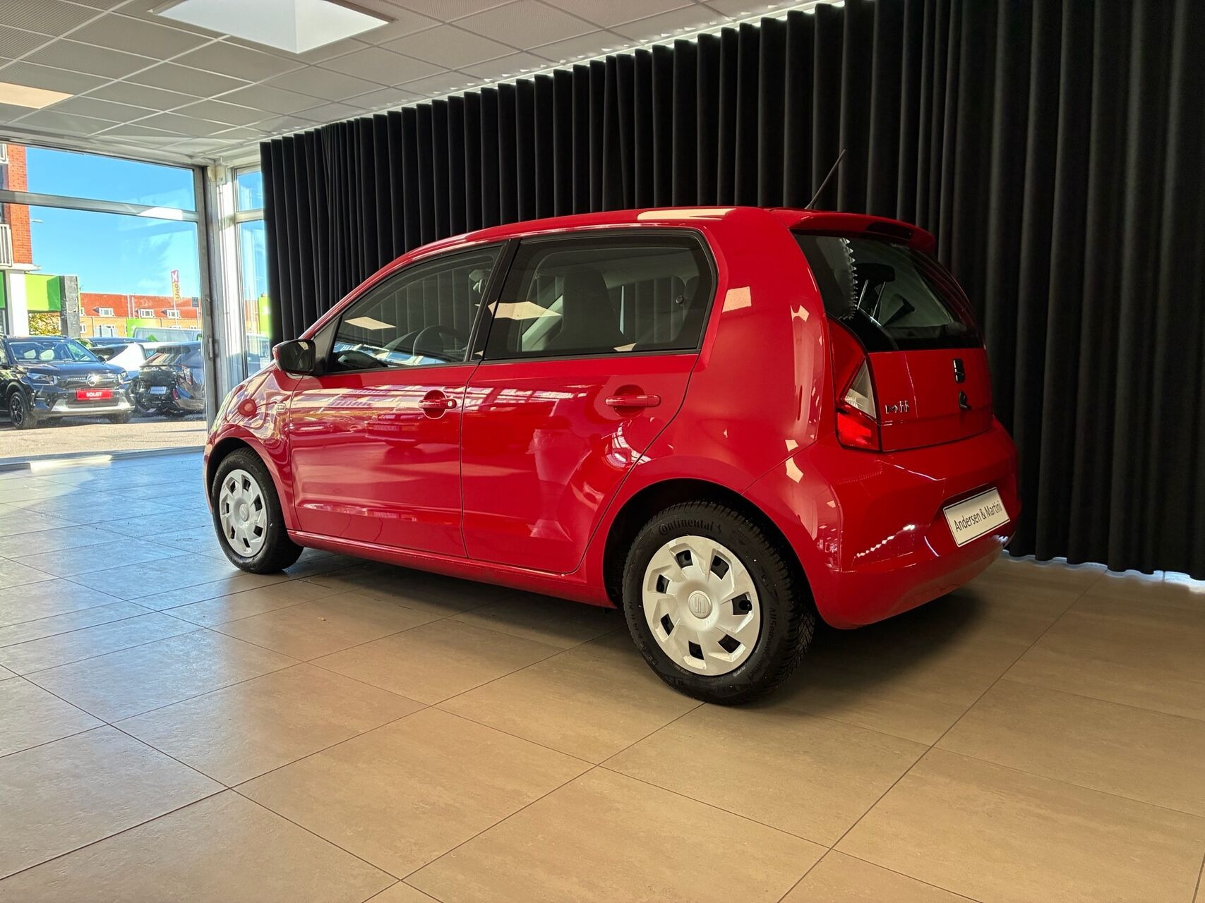 Rød Seat Mii fra 2019
