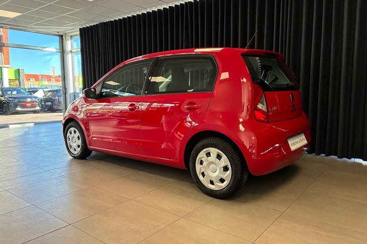 Rød Seat Mii fra 2019
