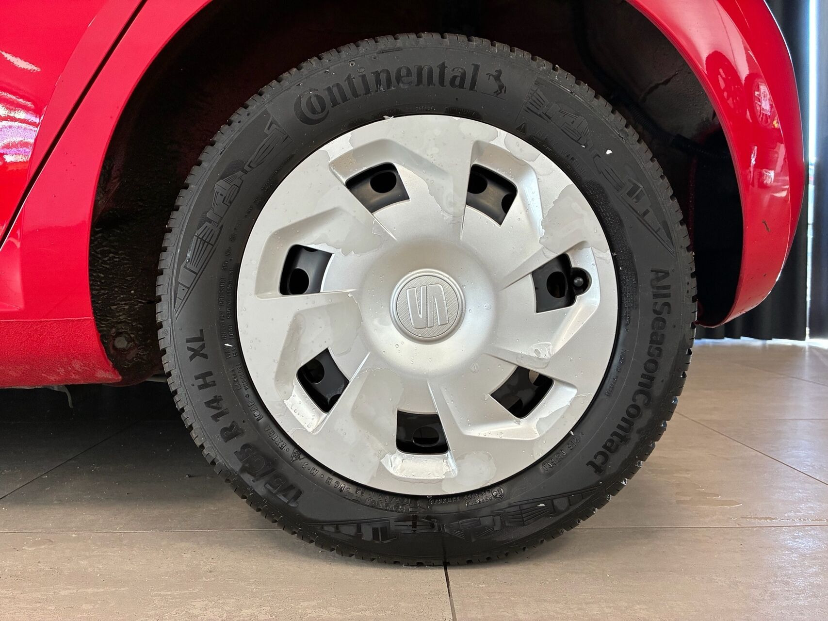 Rød Seat Mii fra 2019