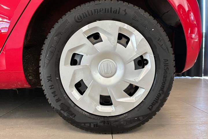 Rød Seat Mii fra 2019
