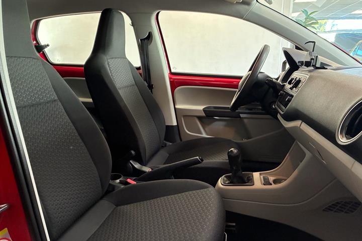 Rød Seat Mii fra 2019