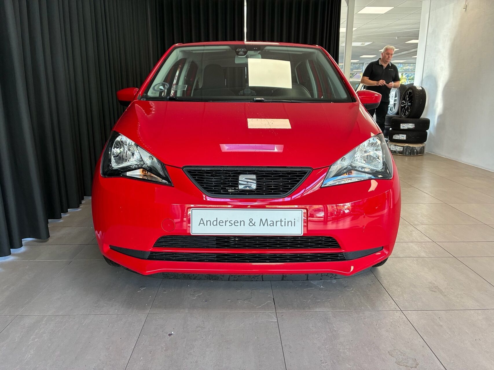 Rød Seat Mii fra 2019