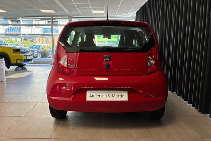 Rød Seat Mii fra 2019