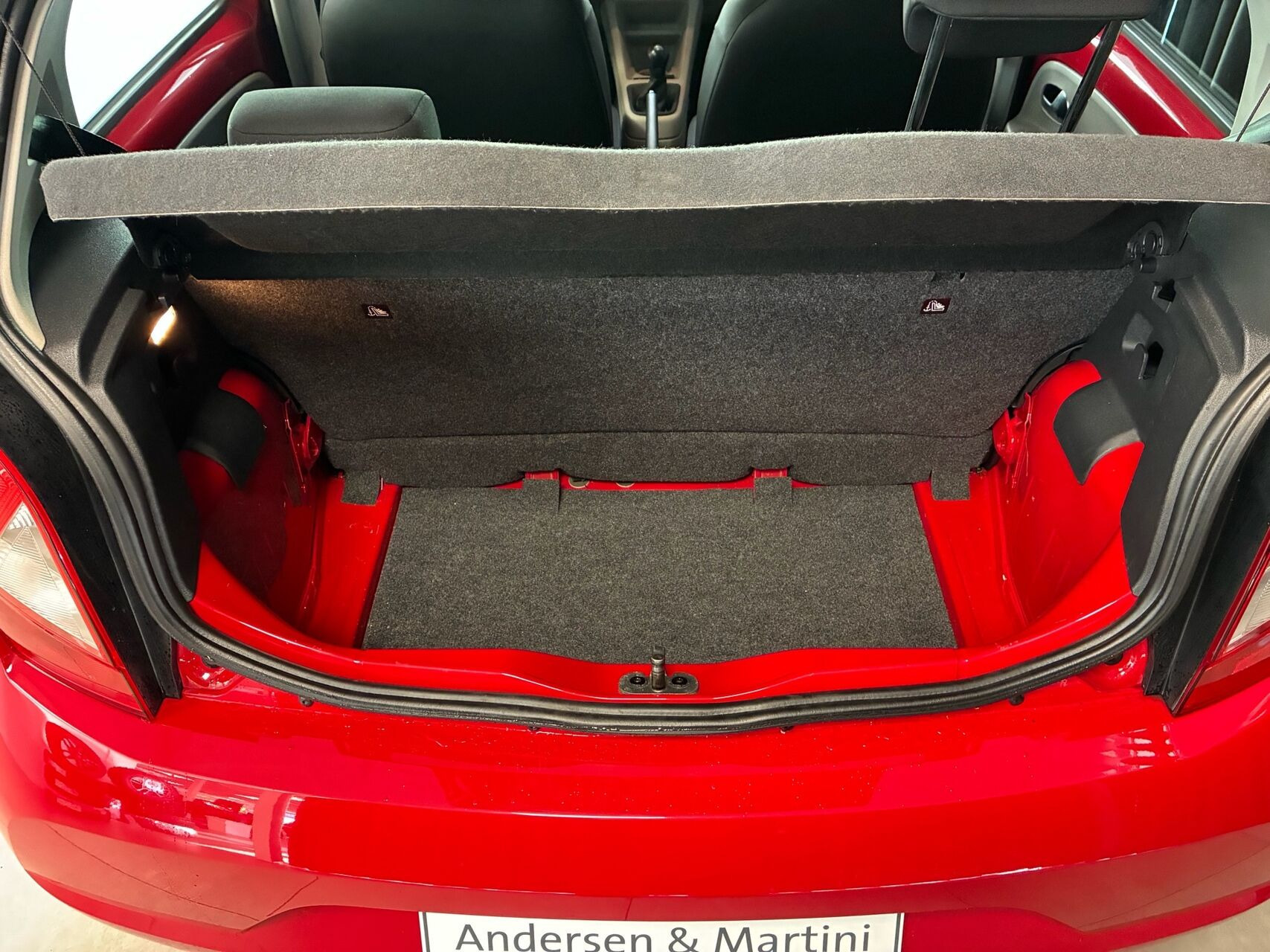 Rød Seat Mii fra 2019