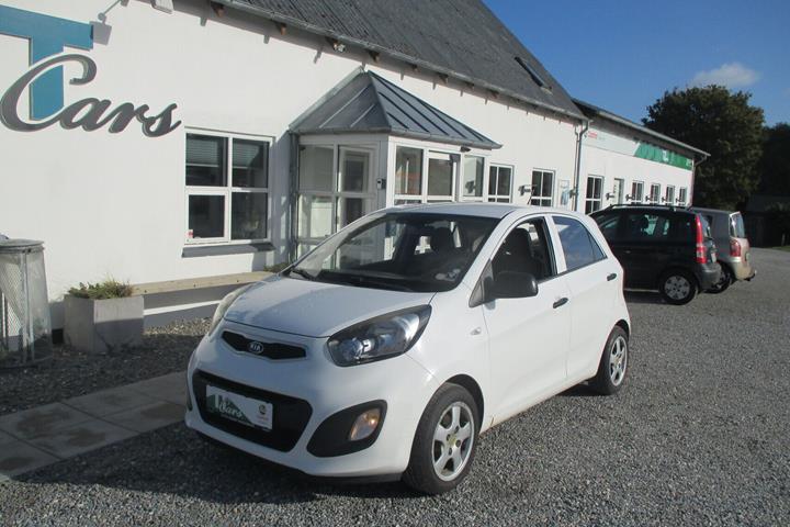 Hvid Kia Picanto fra 2012