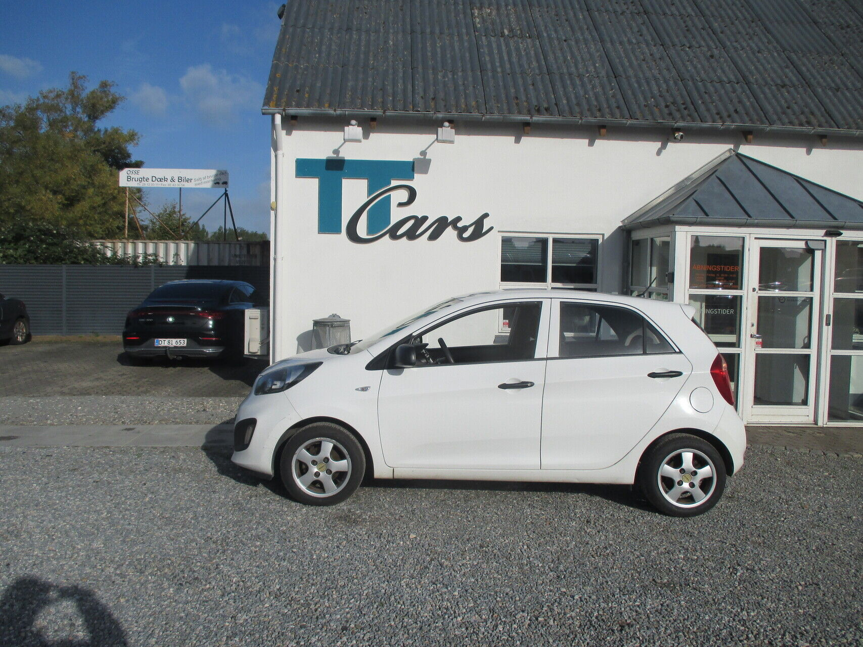 Hvid Kia Picanto fra 2012