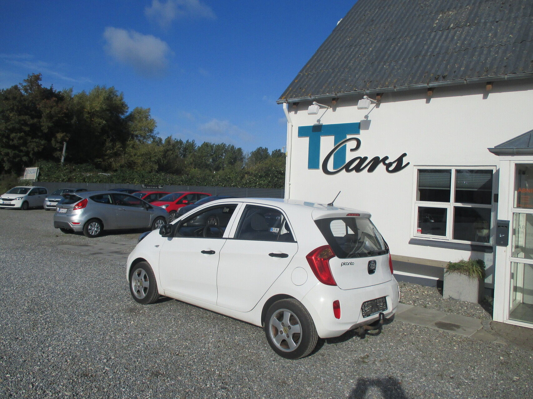 Hvid Kia Picanto fra 2012
