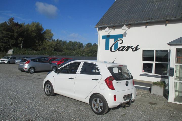 Hvid Kia Picanto fra 2012