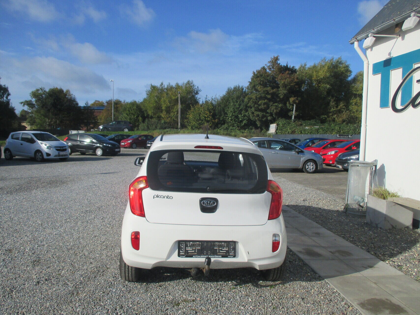 Hvid Kia Picanto fra 2012