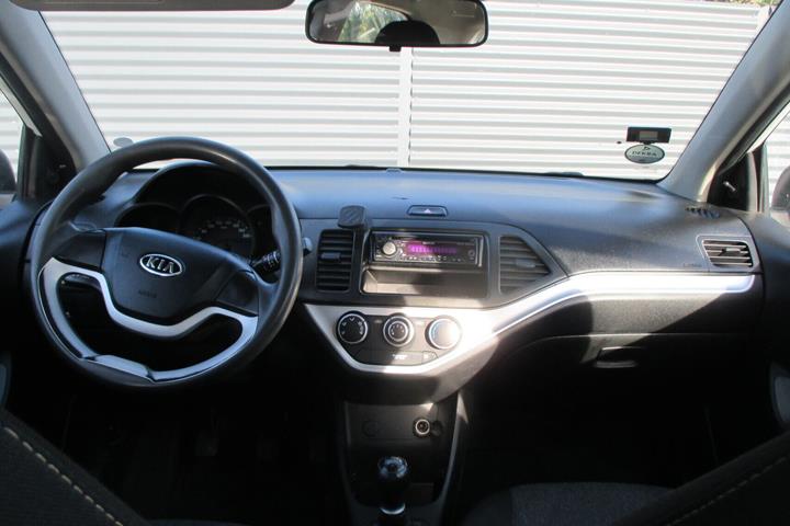 Hvid Kia Picanto fra 2012