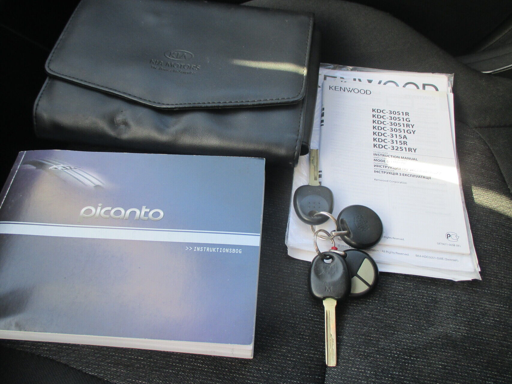 Hvid Kia Picanto fra 2012