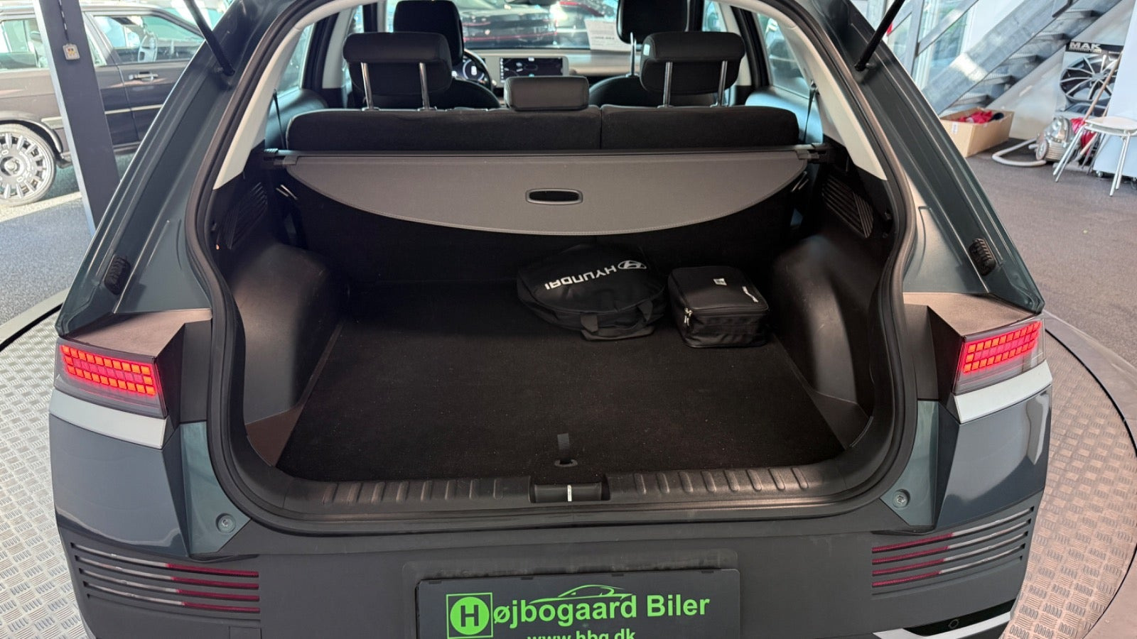 Blå Hyundai Ioniq 5 fra 2021