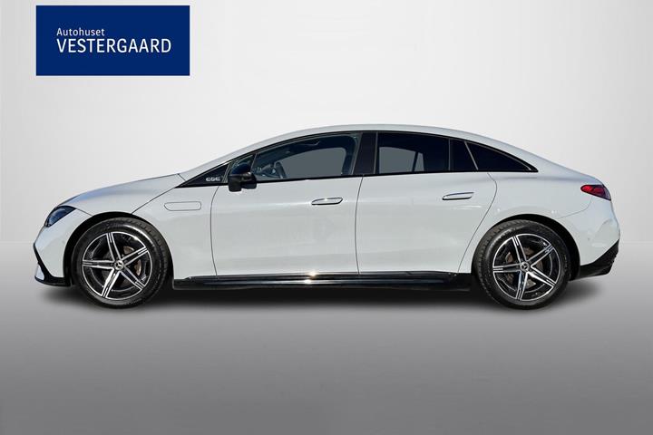 Grå Mercedes EQE350 fra 2023