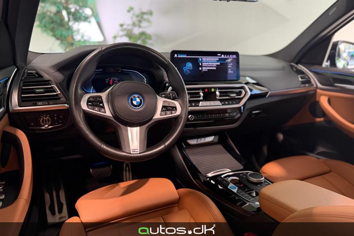 Blå BMW iX3 fra 2024