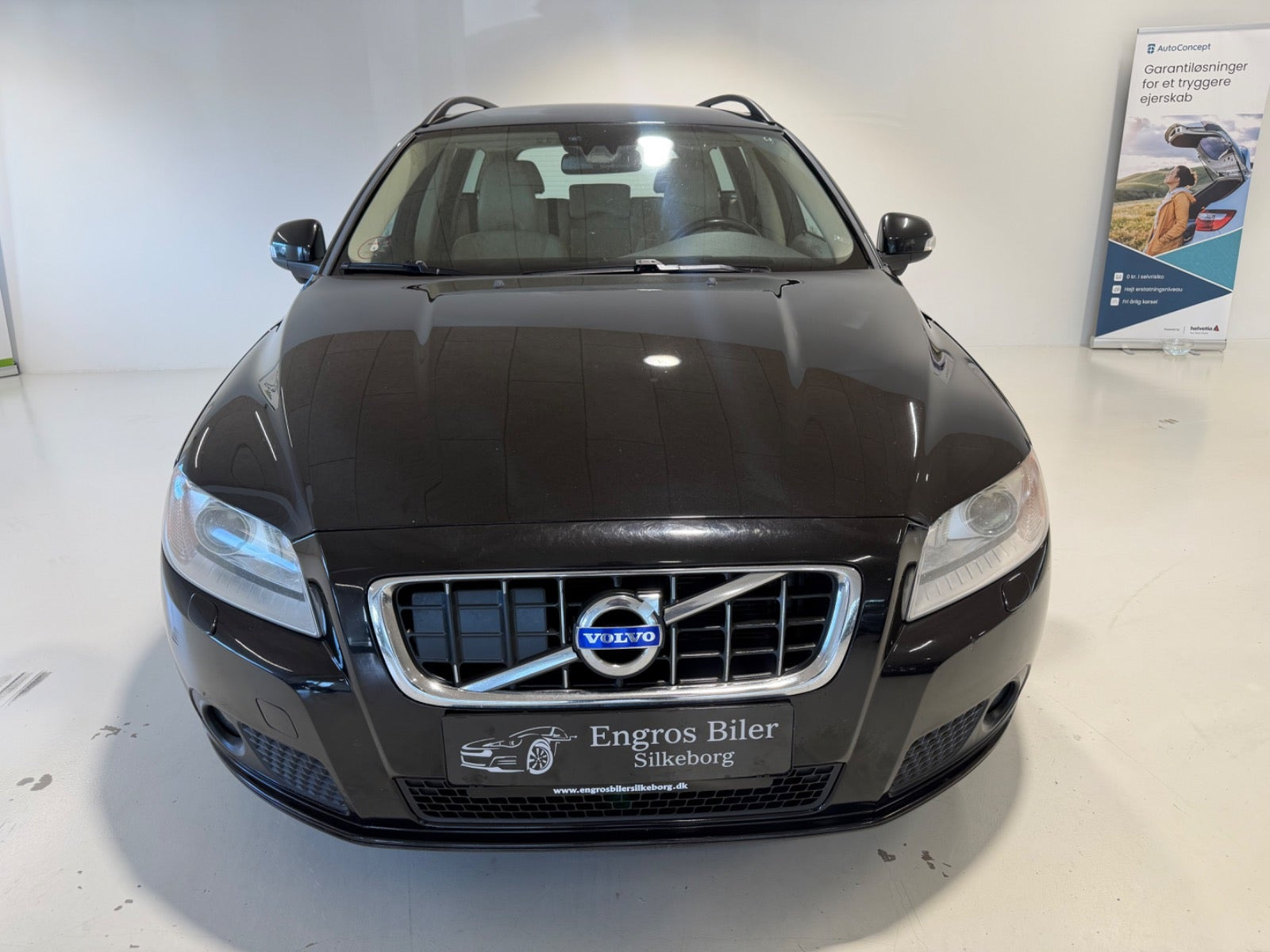 Sort Volvo V70 fra 2010