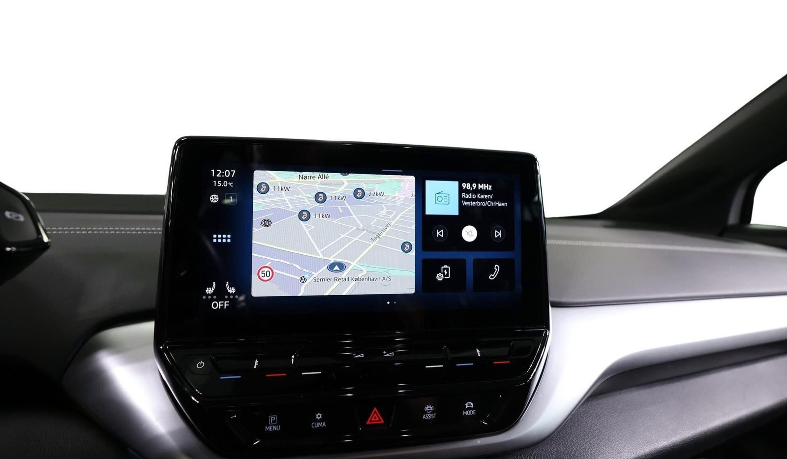 Hvid VW ID.4 fra 2022