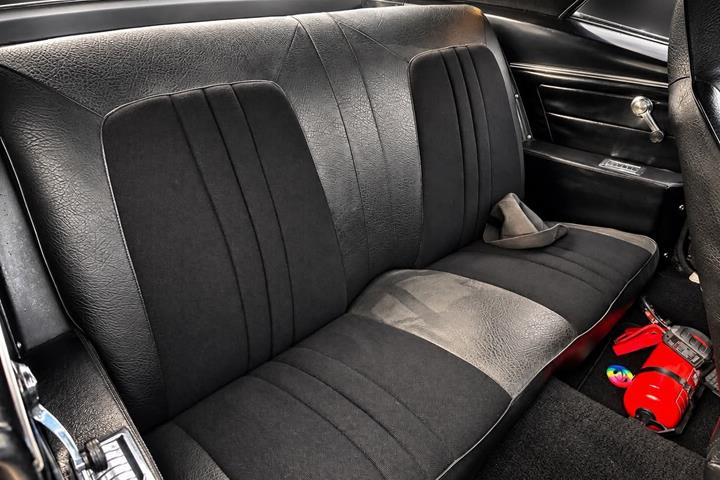 Sort Chevrolet Camaro fra 1967