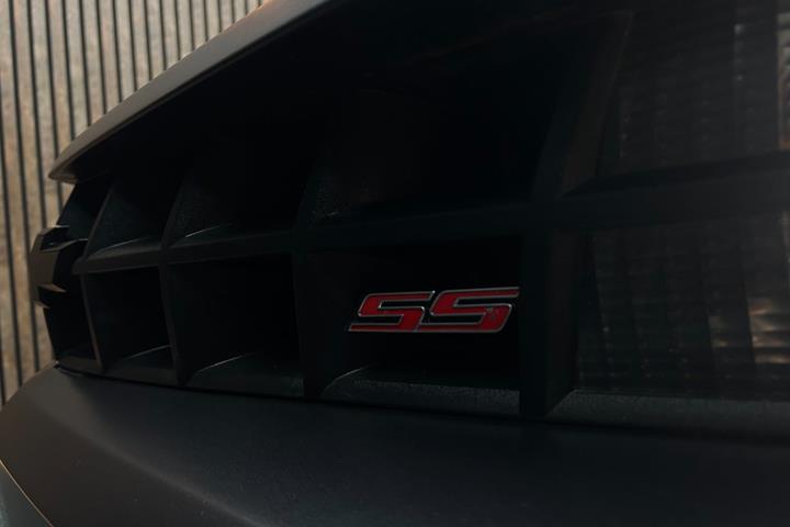 Sort Chevrolet Camaro fra 2010