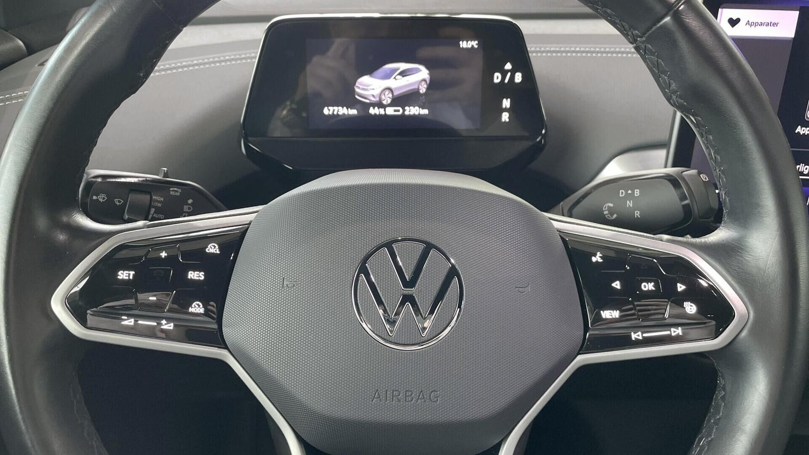 Rød VW ID.4 fra 2024