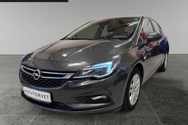 Grå Opel Astra fra 2016