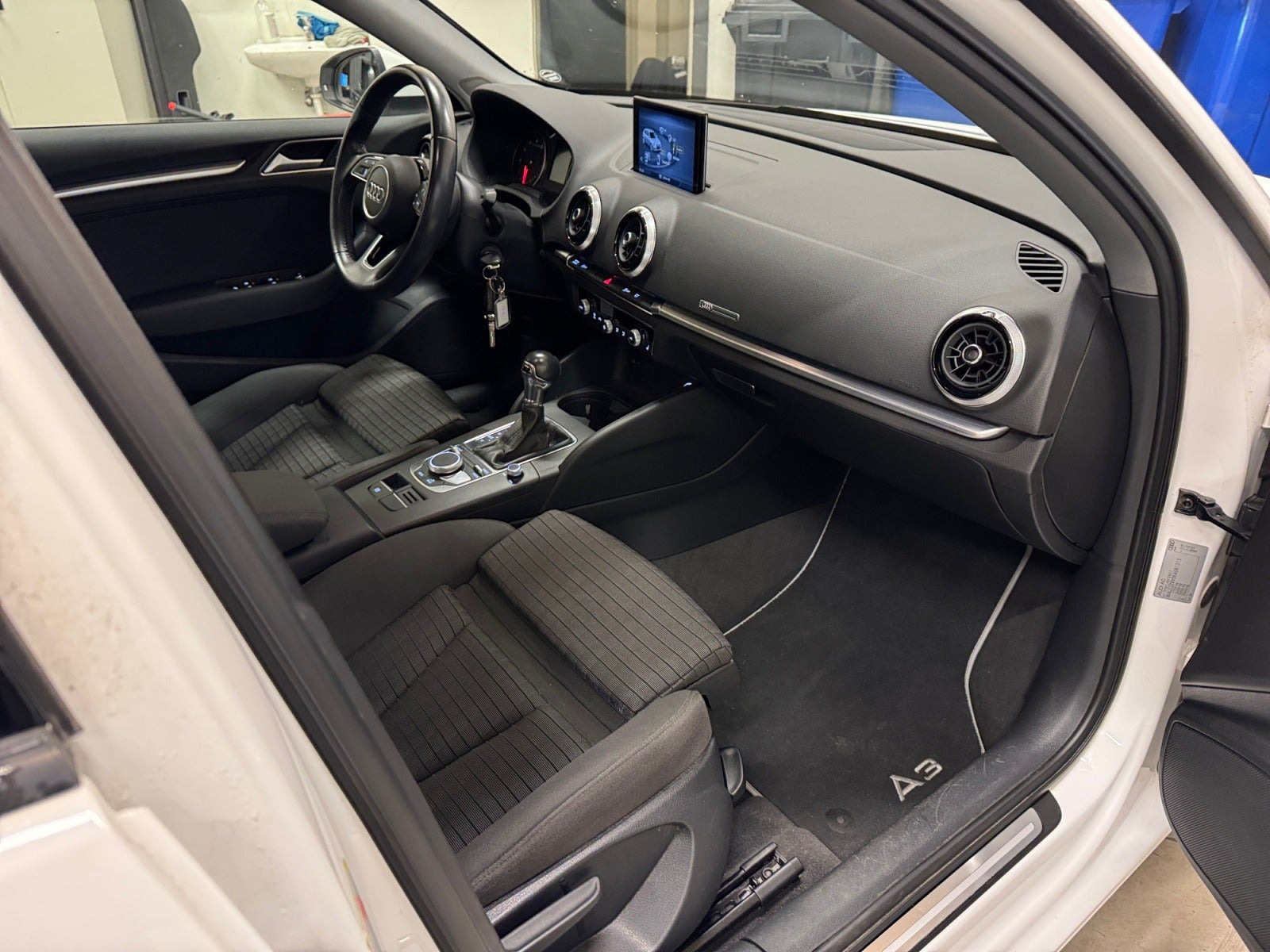 Hvid Audi A3 fra 2019