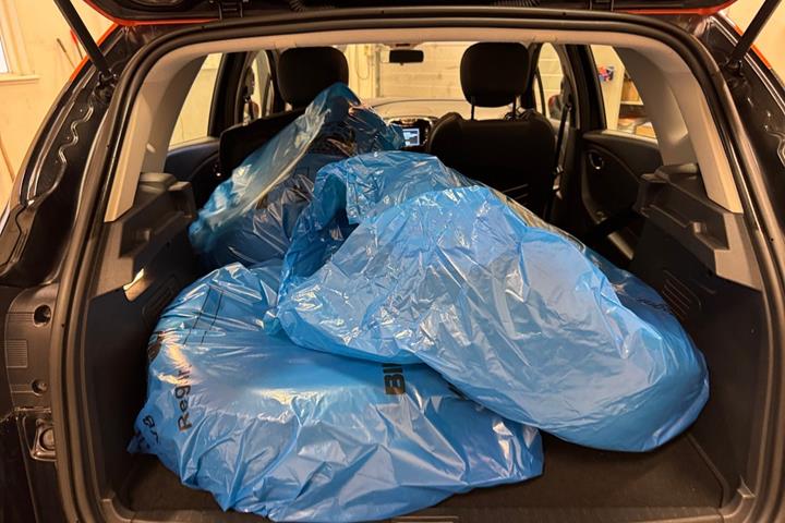 Sort Renault Captur fra 2016