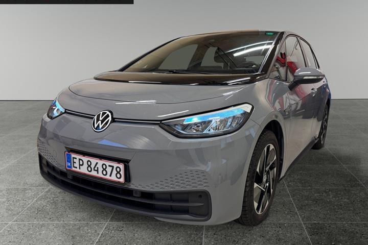 Grå VW ID.3 fra 2021