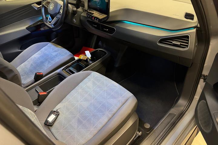 Grå VW ID.3 fra 2021