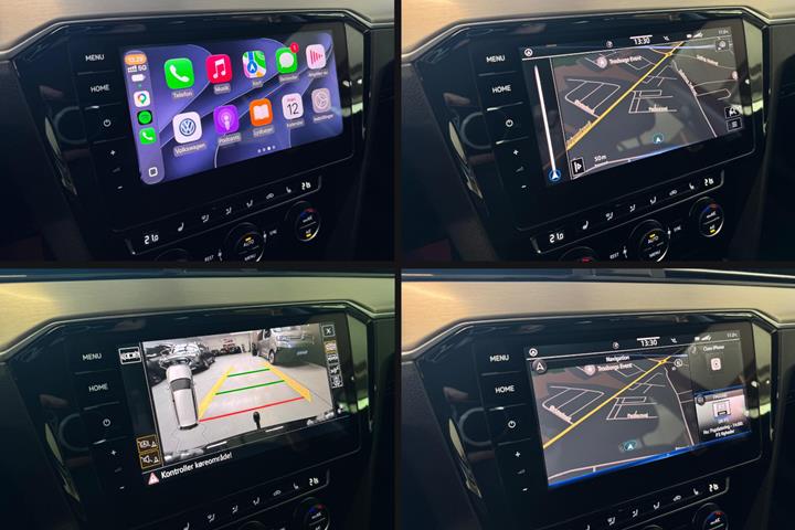 Sort VW Passat fra 2020