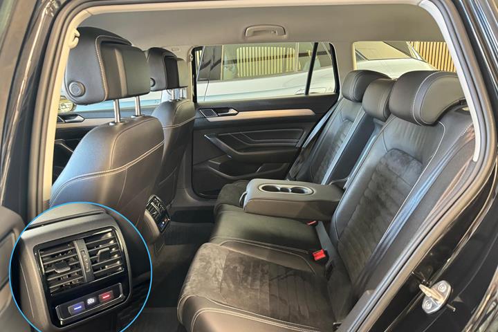 Sort VW Passat fra 2020