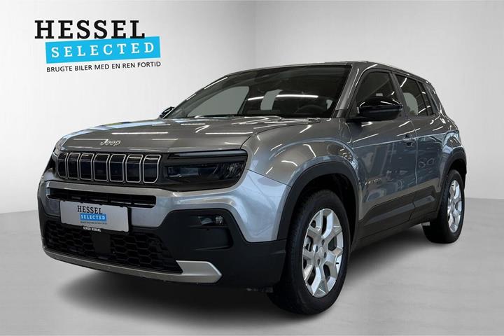 Grå Jeep Avenger fra 2025