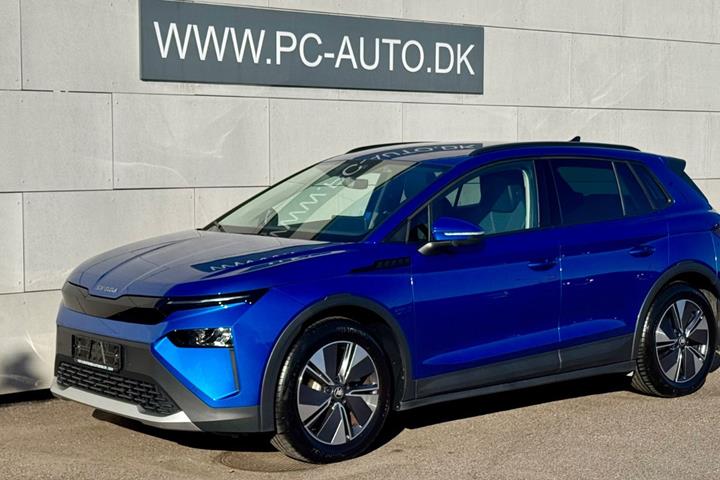 Blå Skoda Elroq fra 2025