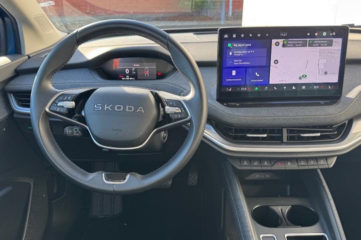 Blå Skoda Elroq fra 2025