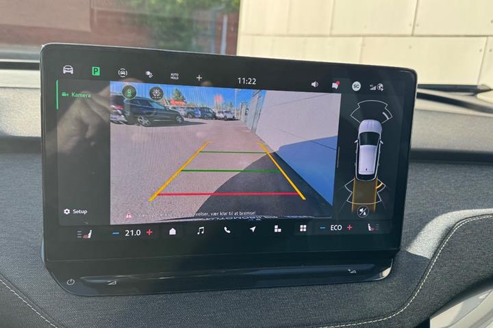 Blå Skoda Elroq fra 2025