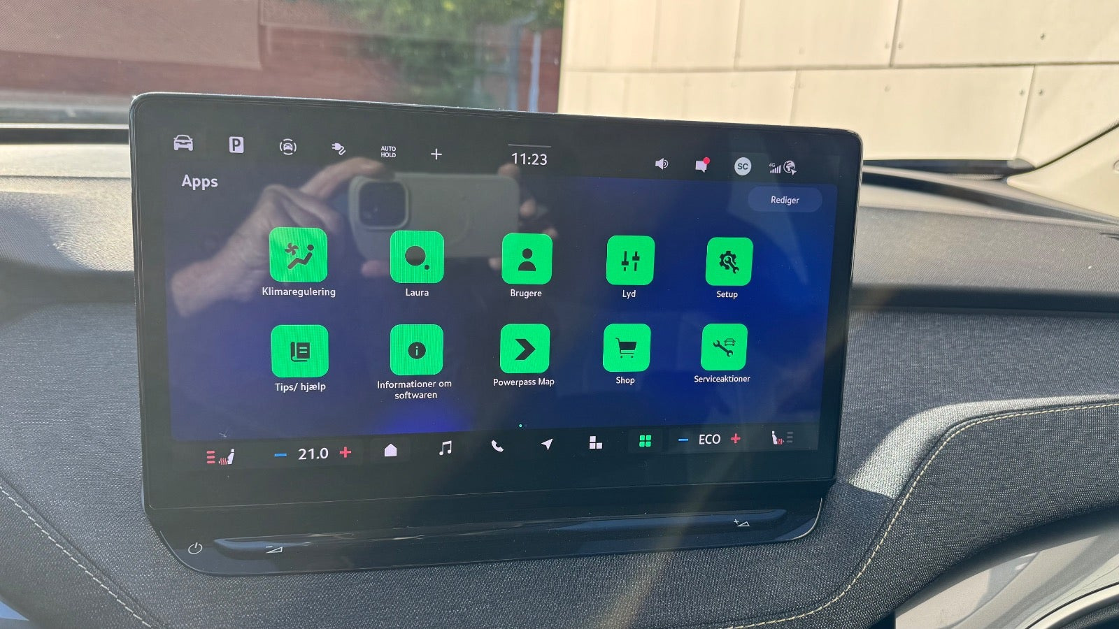 Blå Skoda Elroq fra 2025