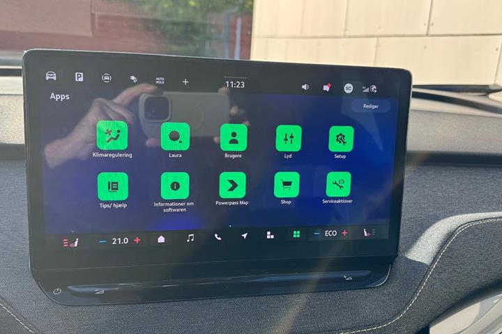 Blå Skoda Elroq fra 2025