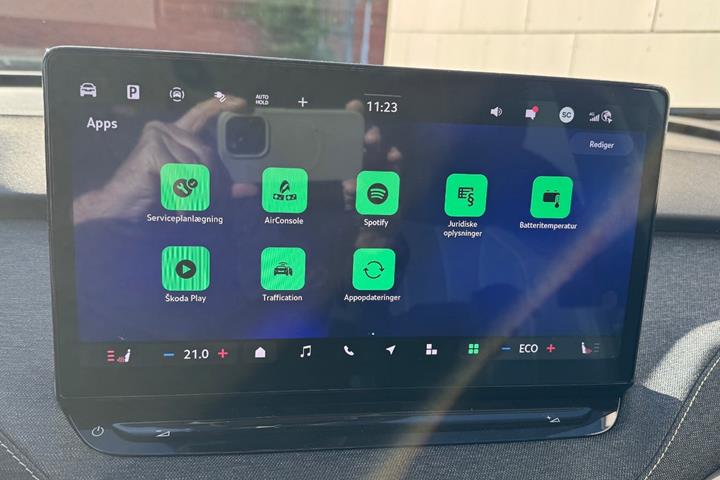 Blå Skoda Elroq fra 2025