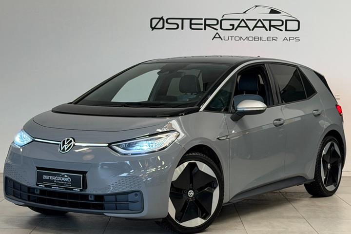 Grå VW ID.3 fra 2020