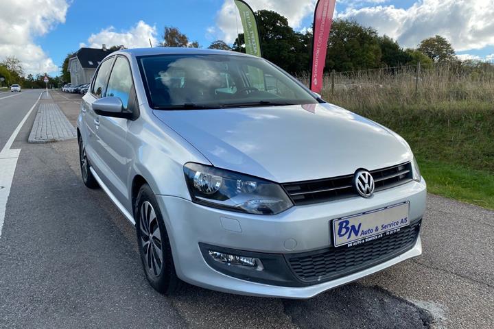 Sølv VW Polo fra 2011