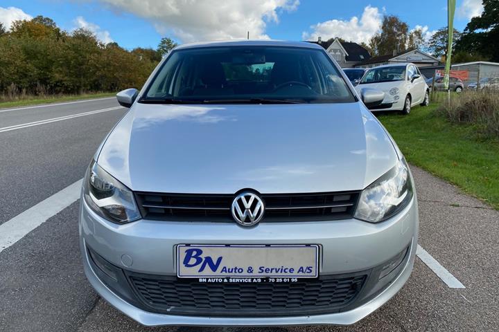Sølv VW Polo fra 2011