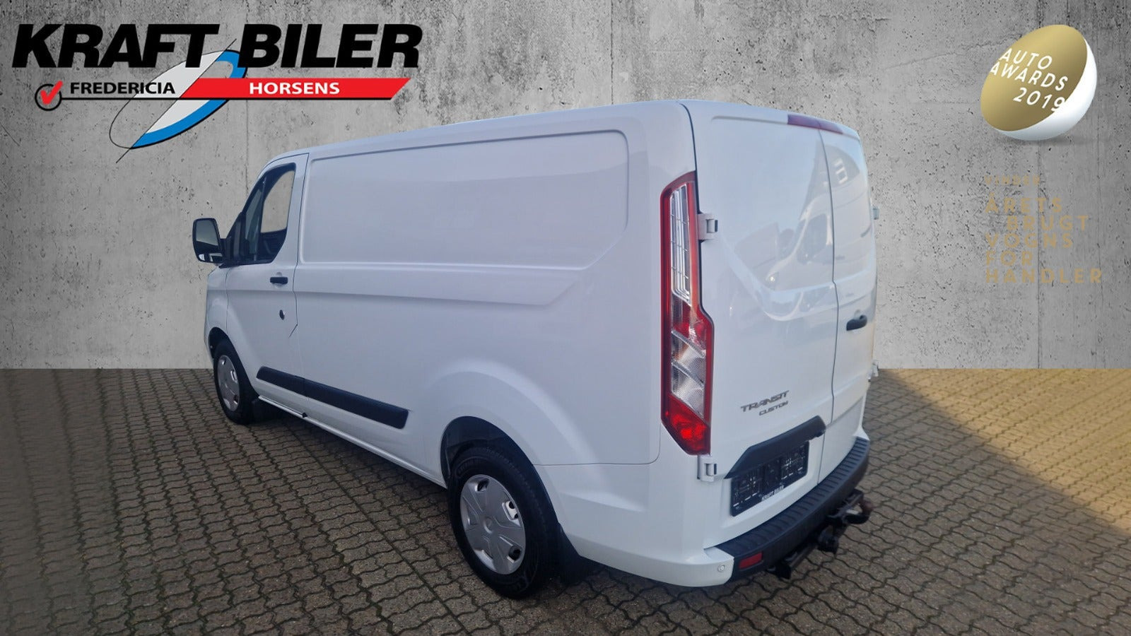 Hvid Ford Transit Custom 300 L1 fra 2023